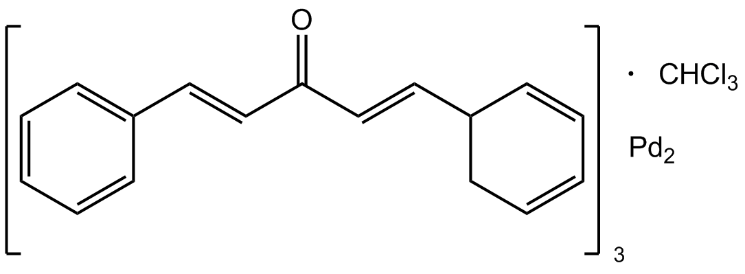 三(二亞芐基丙酮)二鈀，氯仿加合物,98%