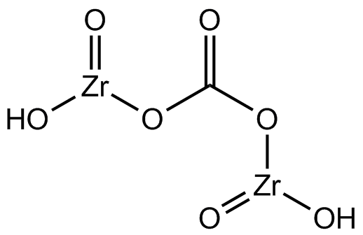 堿式碳酸鋯(IV),≥40% ZrO2 basis
